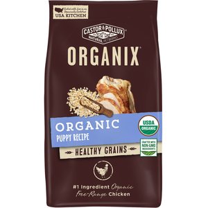 Castor & Pollux Organix Healthy Grains Organic Puppy Recipe Dry Dog Food, 4-lb bag