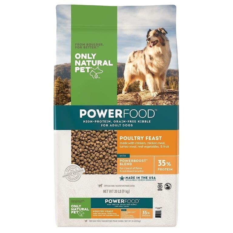 Only natural pet shop dog food reviews