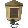 Dog Palace CRB Insulated Heated Dog House, Brown/Tan