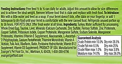 Evanger's Turkey Wet Ferret Food, 6-oz can, case of 12 slide 2 of 8