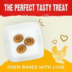 Stella & Chewy's Raw Coated Biscuits Cage-Free Chicken Recipe Freeze-Dried Grain-Free Dog Treats, 9-oz bag slide 2 of 5