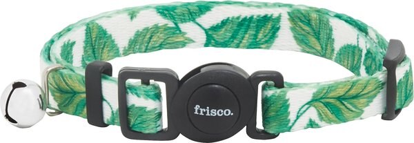 Frisco Spring Leaves Cat Collar, 8-12 inches, 3/8-in wide slide 1 of 5