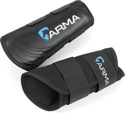 Shires Equestrian Products ARMA Air Motion Brushing Horse Boots, Black, Cob