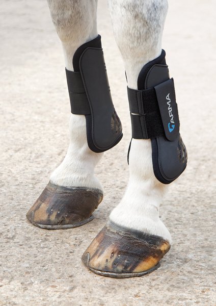 Shires Equestrian Products ARMA Tendon Horse Boots, Black, Cob slide 1 of 1