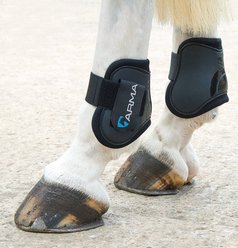 Shires Equestrian Products ARMA Fetlock Horse Boots, Black, Pony/Cob