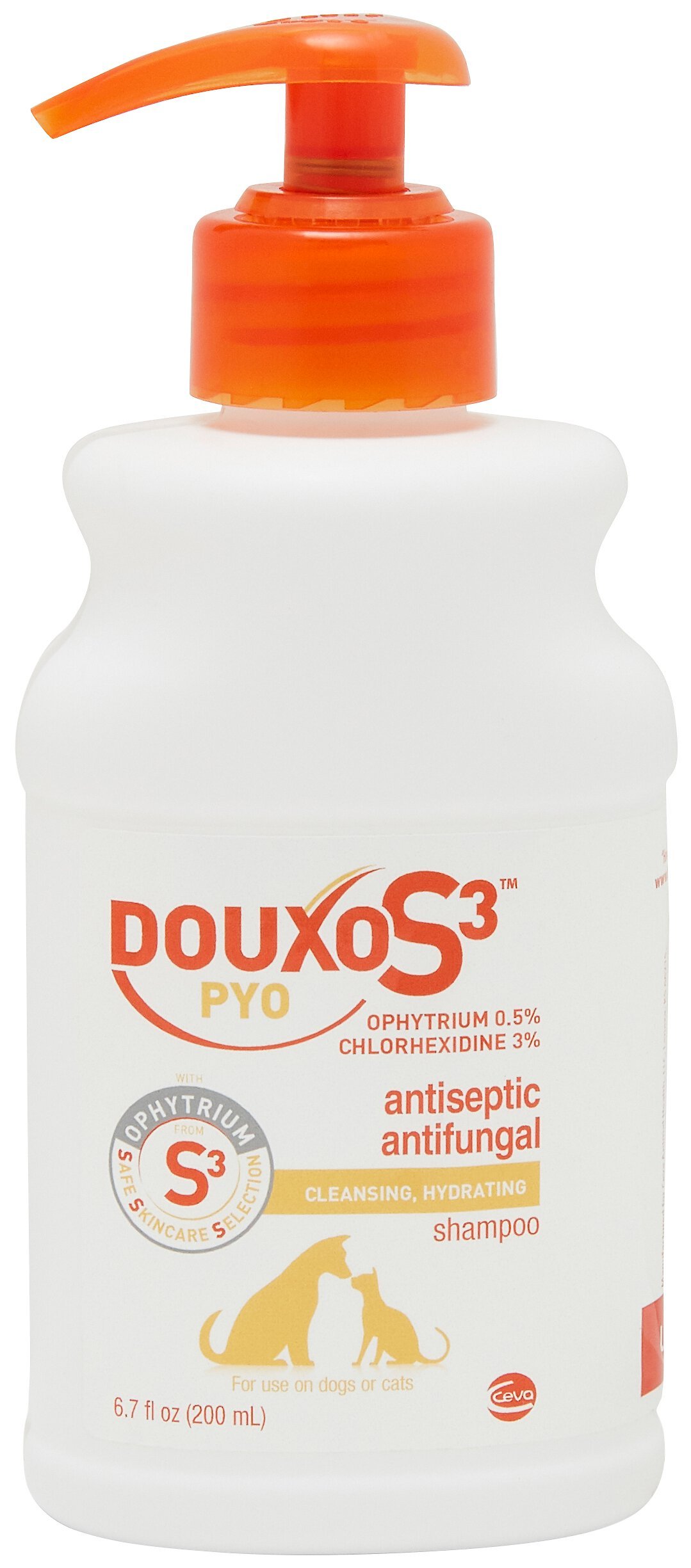 DOUXO S3 PYO Antiseptic Antifungal Chlorhexidine Dog & Cat Shampoo