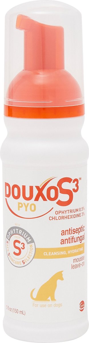 Douxo S3 PYO Antiseptic Antifungal Chlorhexidine Dog Mousse, 5.1-oz bottle amazon.com wishlist