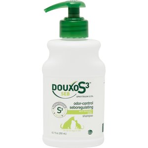 Douxo S3 SEB Odor-Control Seboregulating Dog & Cat Shampoo, 6.7-oz bottle