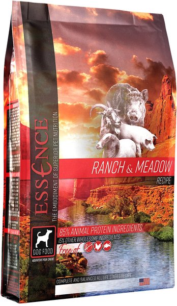 Essence Ranch & Meadow Recipe Grain-Free Dry Dog Food, 4-lb bag slide 1 of 2