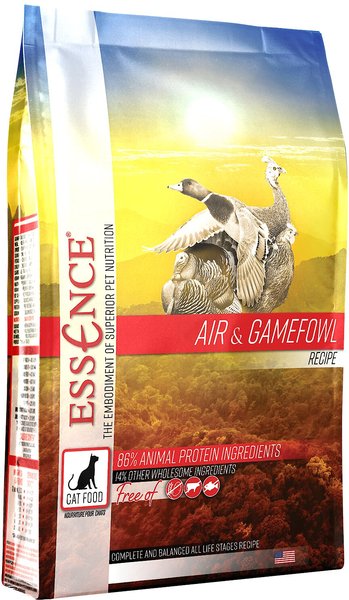 Essence Air & Gamefowl Recipe Grain-Free Dry Cat Food, 4-lb bag slide 1 of 2
