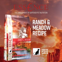 Essence Ranch & Meadow Recipe Grain-Free Dry Cat Food, 4-lb bag