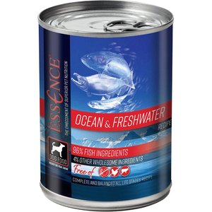 Essence Ocean & Freshwater Recipe Wet Dog Food, 13-oz, case of 12