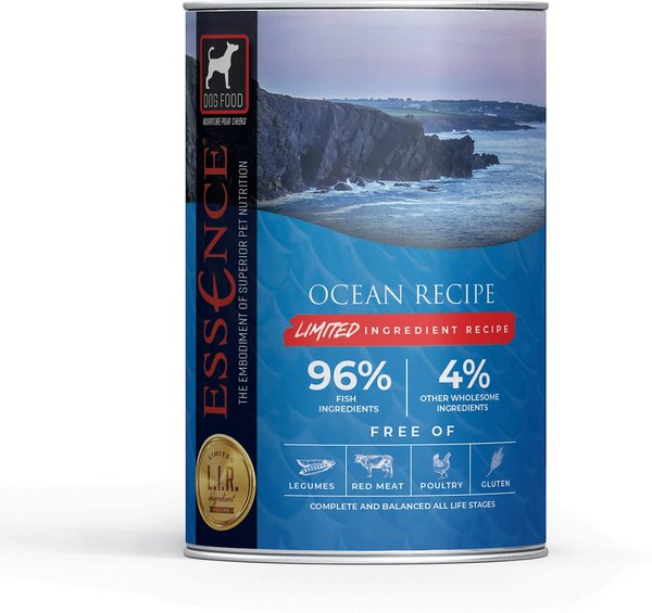 Essence Limited Ingredient Recipe Ocean Recipe Wet Dog Food, 13-oz, case of 12 slide 1 of 2
