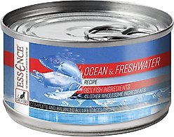 Essence Ocean & Freshwater Recipe Wet Cat Food, 5.5-oz, case of 24