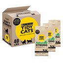 Tidy Cats Naturally Strong Unscented Clumping Clay Cat Litter, 13.3-lb bag, 3 Count