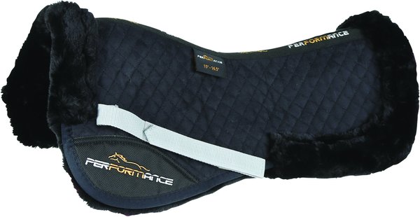 Shires Equestrian Products Performance Suede Half Horse Pad