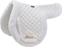 Shires Equestrian Products SupaFleece Rimmed Shaped Horse Pad, 22 x 18-in