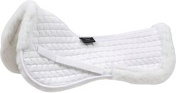 Shires Equestrian Products High WitherFleece Half Horse Pad, White