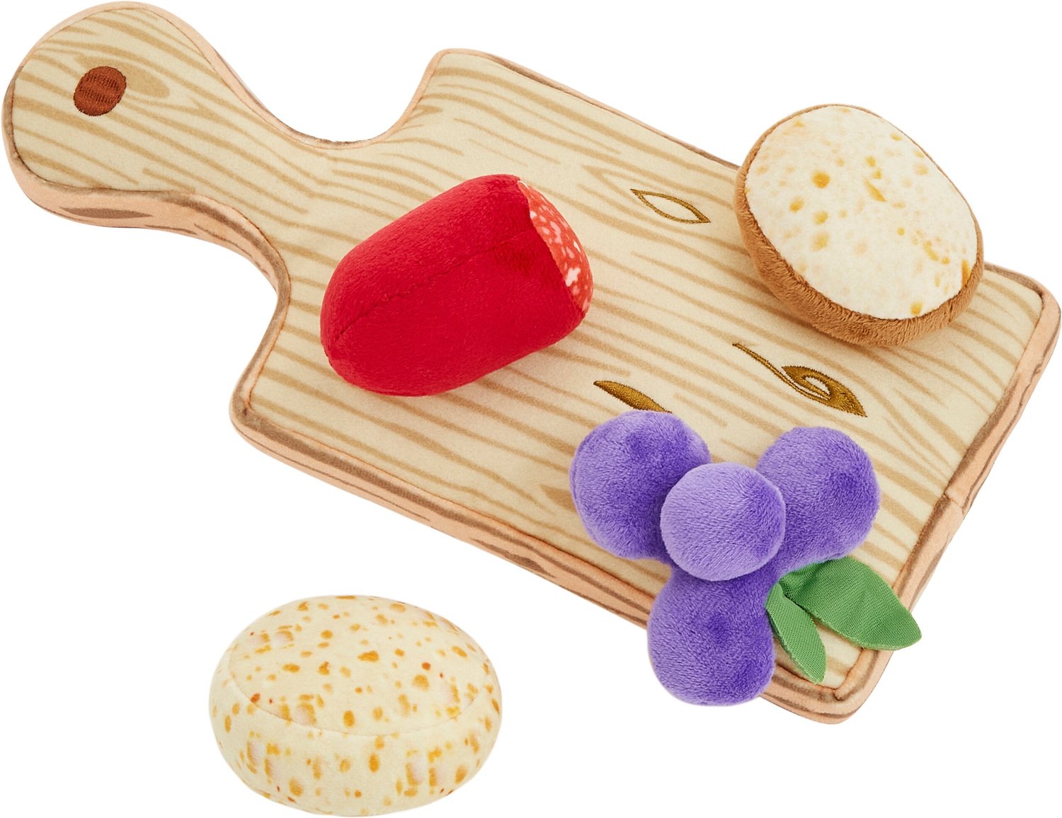 charcuterie board dog toy