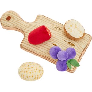 Frisco Charcuterie Board Puzzle Plush Squeaky Dog Toy