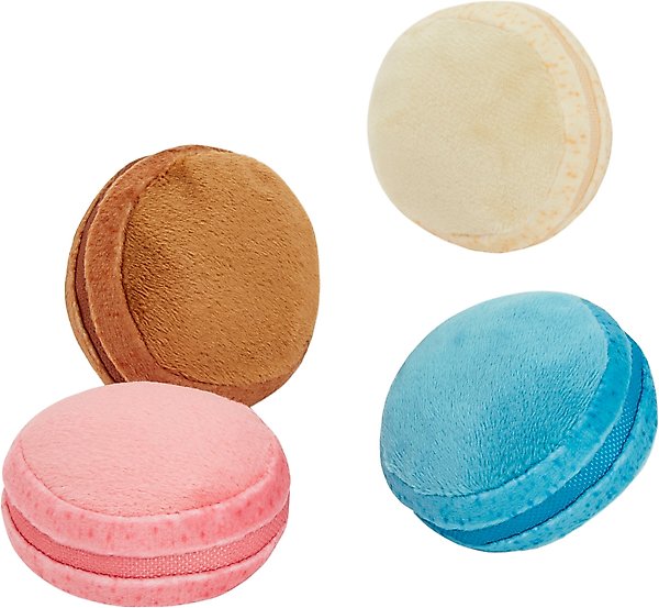 Discontinued FRISCO Macaron Cat Toy with Catnip, 4 count