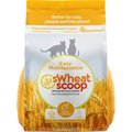 sWheat Scoop Easy Maintenance Clumping Wheat-Corn Cat Litter, 12-lb bag