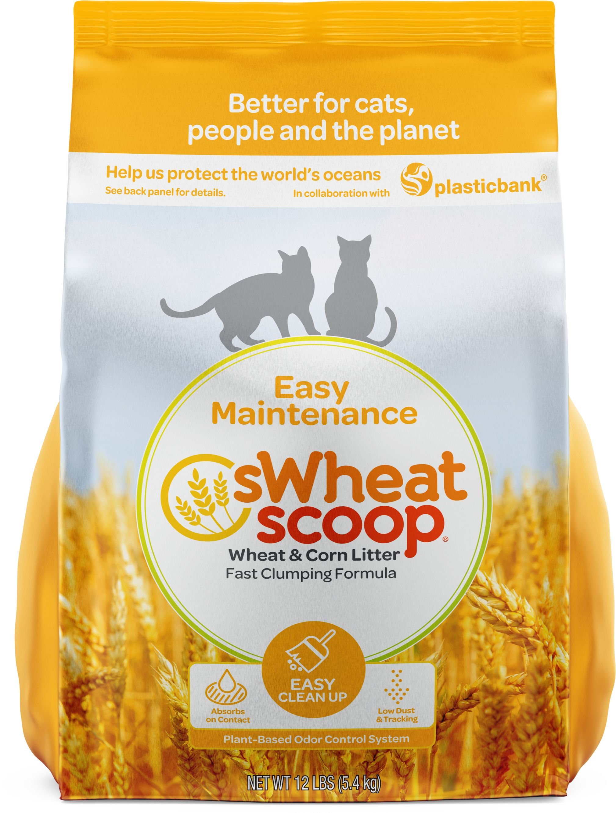 SWHEAT SCOOP Easy Maintenance Clumping WheatCorn Cat Litter Customer