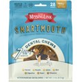 The Missing Link Smartmouth Dental Chews for Small & Medium Dogs, over 15-lbs, 28 count