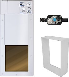 High Tech Pet Products WiFi Enabled Smartphone Controlled Automatic Dog & Cat Door & Wall Installation Kit, Medium slide 1 of 8