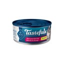 Blue Buffalo Tastefuls Fish & Shrimp Entrée in Gravy Flaked Wet Cat Food, 5.5-oz can, case of 24