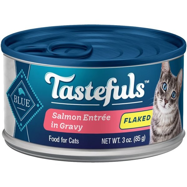 Blue Buffalo Healthy Gourmet Grilled Salmon Entree in Gravy Canned Cat Food
