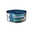 Blue Buffalo Tastefuls Ocean Fish & Tuna Entrée Pate Wet Cat Food, 5.5-oz can, case of 24