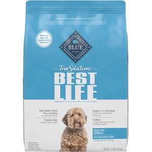 Blue Buffalo True Solutions Best Life Medium Breed Adult Dry Dog Food, 11-lb bag