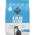 Blue Buffalo True Solutions Fab Feline Natural Indoor Cat Formula Adult Dry Cat Food, 11-lb bag