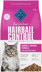 Blue Buffalo True Solutions Hairball Control Chicken Adult Dry Cat Food, 3.5-lb bag