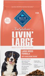 Blue Buffalo True Solutions Livin' Large Large Breed Formula Adult Dry Dog Food, 24-lb bag