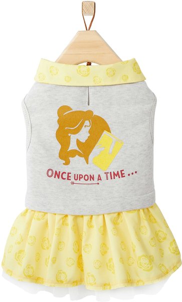 Disney Belle "Once Upon A Time" Dog & Cat Sweatshirt Dress, Medium slide 1 of 8