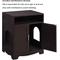 Show in main carousel: Unipaws Enclosed Cat Litter Box, Espresso slide 6 of 8