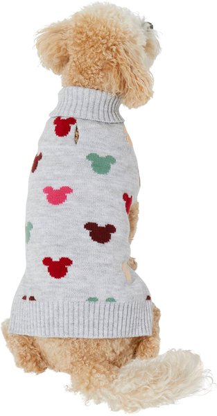 Disney Mickey Mouse Confetti Dog & Cat Sweater, X-Small slide 1 of 7