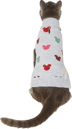Disney Mickey Mouse Confetti Dog & Cat Sweater, Small