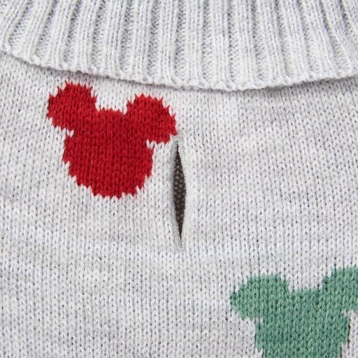 Disney Mickey Mouse Confetti Dog & Cat Sweater, Small
