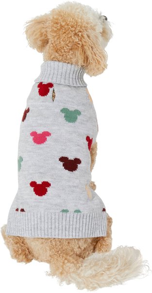 Disney Mickey Mouse Confetti Dog & Cat Sweater, X-Large slide 1 of 6