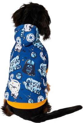Show full view: STAR WARS Graffiti Print Dog & Cat Hoodie, Medium slide 4 of 10