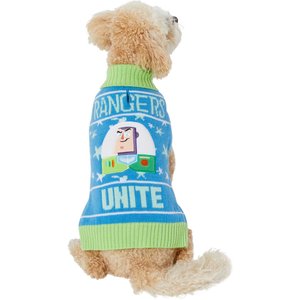 Pixar Toy Story Buzz Lightyear "Unite" Dog & Cat Sweater,  Small