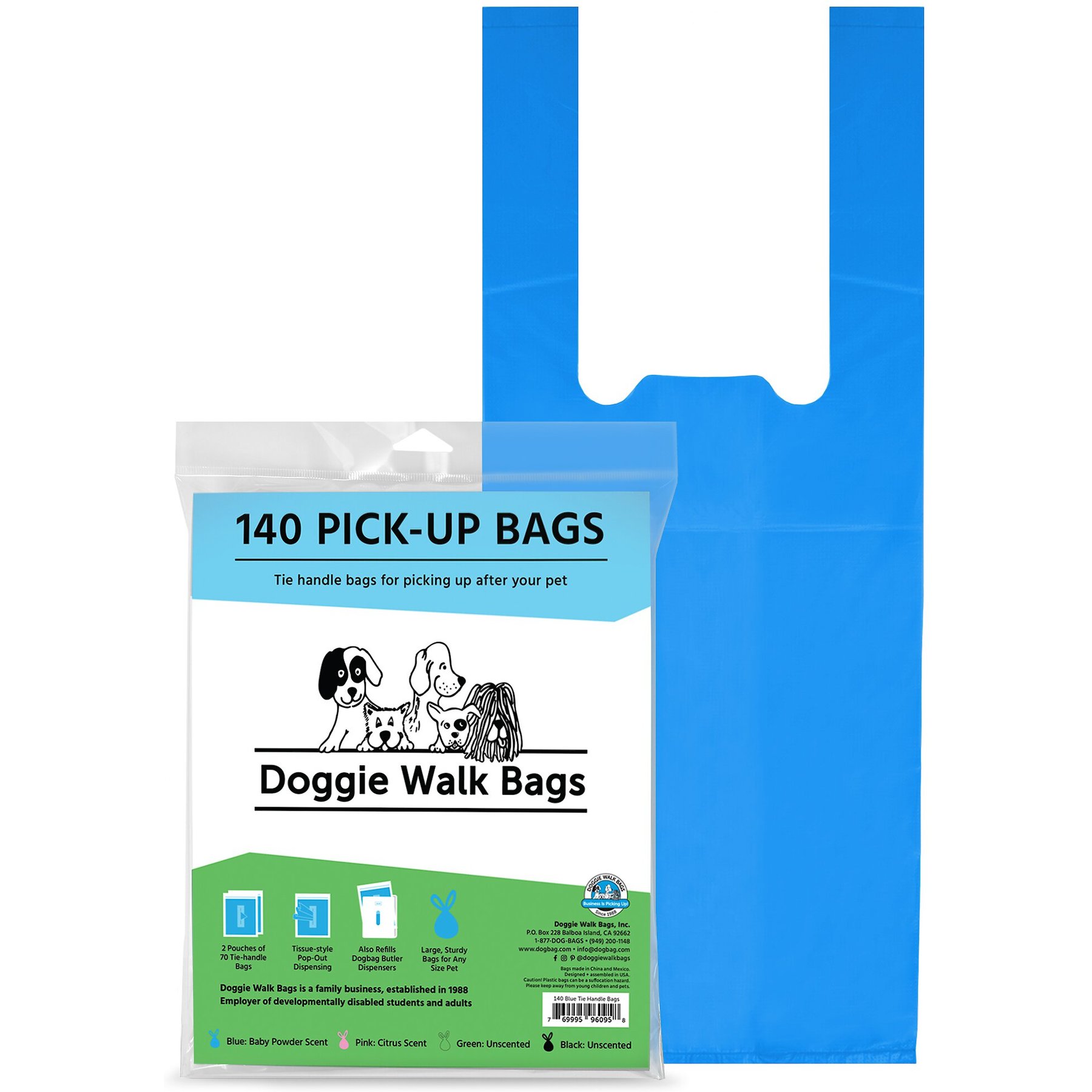 Bags on Board Scented Dog Poop Bags Refill, Count of 140