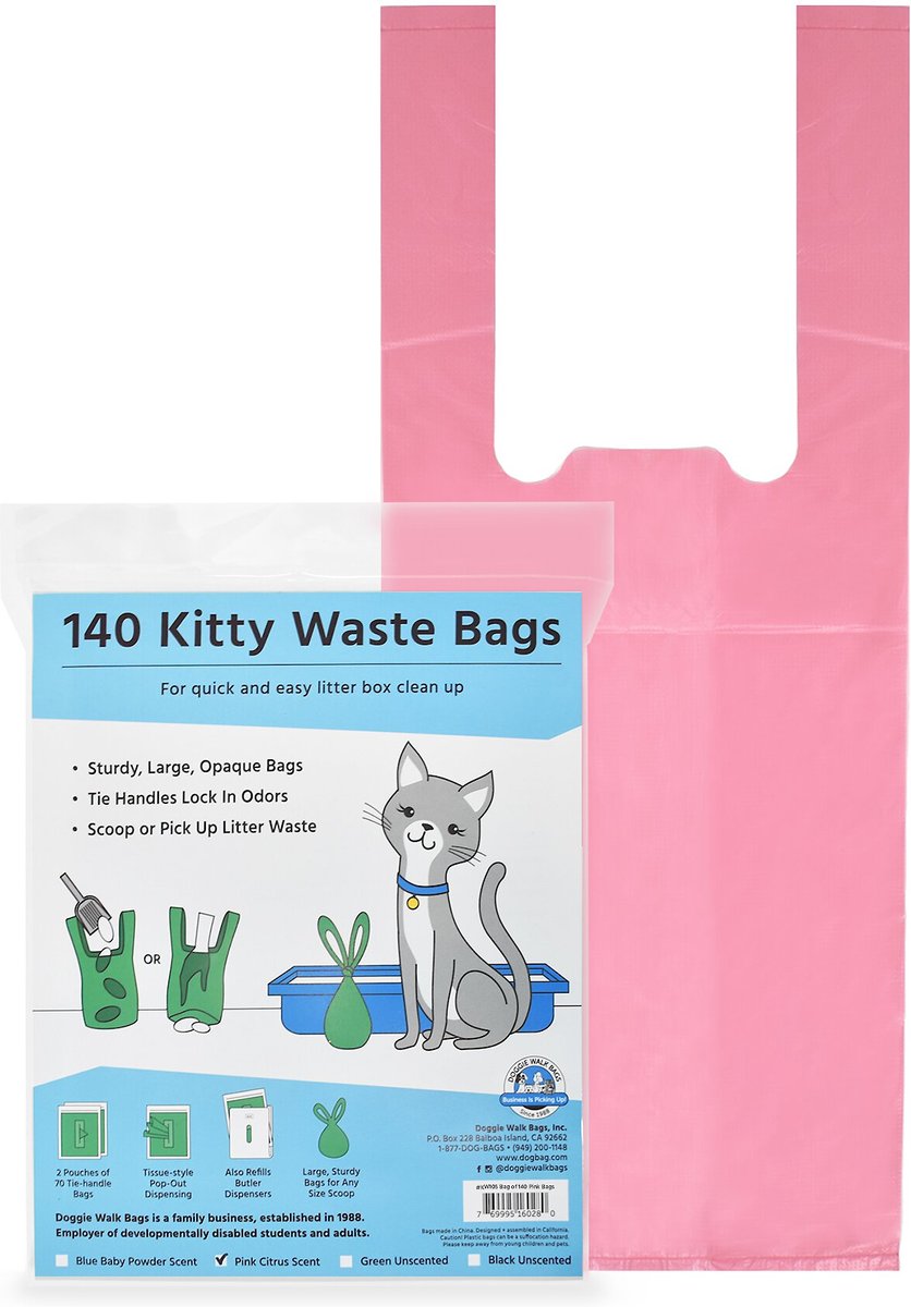 Cat litter hotsell waste collection bags