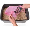 Doggie Walk Bags Citrus Scented Tie Handle Cat Litter Bags, Pink, 140 count