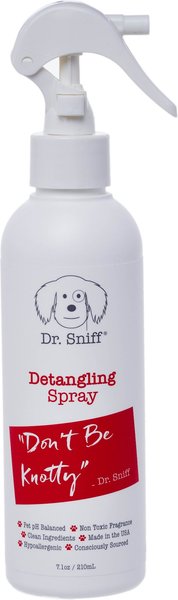 Dr. Sniff Don’t Be Knotty Cat & Dog Detangling Spray, 7.1-oz bottle slide 1 of 5