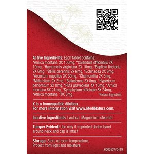 MediNatura T-Relief Arnica +12 Homeopathic Medicine for Pain for Cats, Dogs & Horses, 90 count