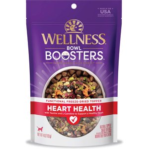 Wellness CORE Bowl Boosters Heart Health Dry Dog Food Topper, 4-oz bag